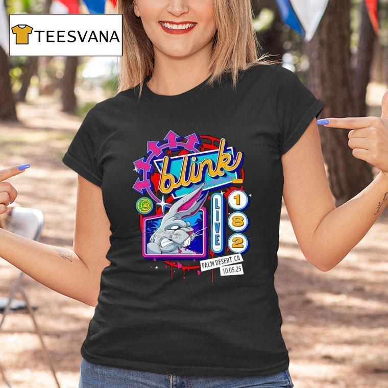 Blink Fall Tour Acrisure Arena T Shirt Blink Fall Tour Acrisure Arena T Shirt