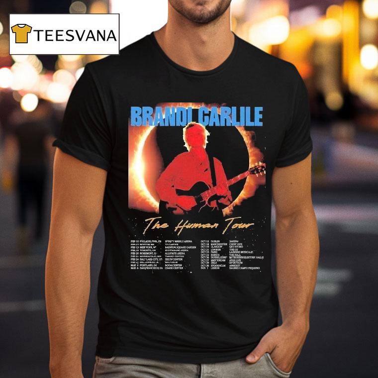 Brandi Carlile The Human Tour T Shirt Brandi Carlile The Human Tour T Shirt