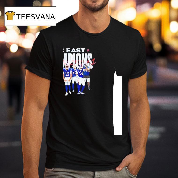 Buffalo Bills Afc East Champions Team T Shirt Buffalo Bills Afc East Champions Team T Shirt