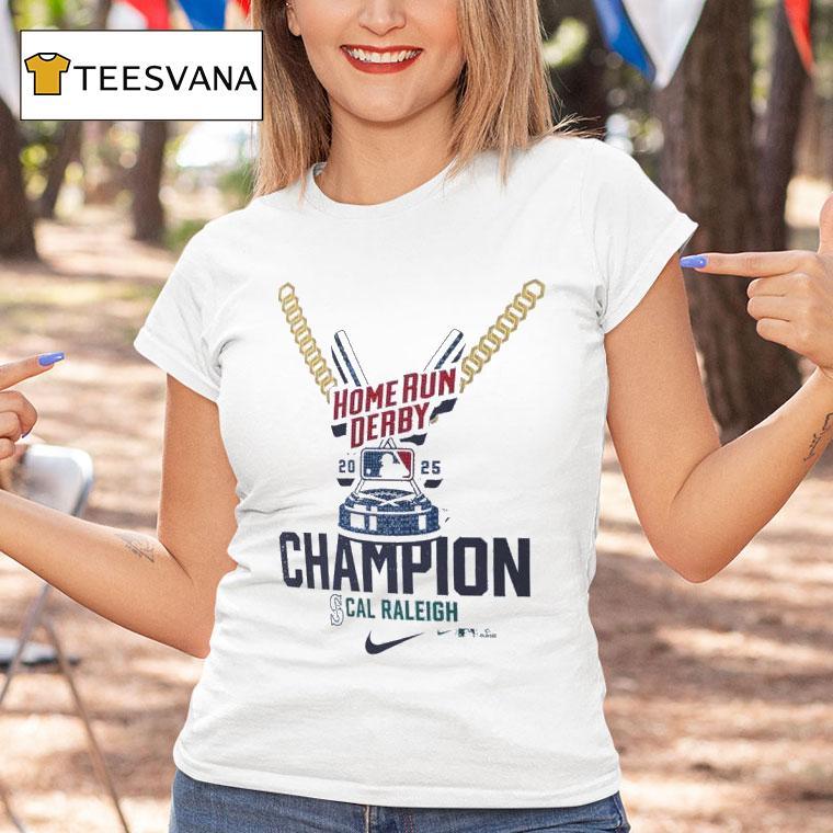 Cal Raleigh Seattle Mariners Nike Home Run Derby Champion T Shirt Cal Raleigh Seattle Mariners Nike Home Run Derby Champion T Shirt