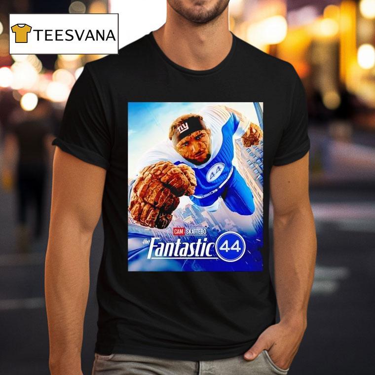 Cam Skattebo The Fantastic New York Giants T Shirt Cam Skattebo The Fantastic New York Giants T Shirt