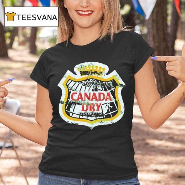 Canada Dry Logo Retro T Shirt