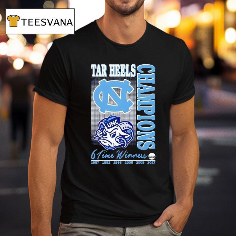 Carolina Tar Heels Time Winners Champions Ncaa T Shirt Carolina Tar Heels Time Winners Champions Ncaa T Shirt