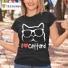 Cat I Love Catturd T Shirt