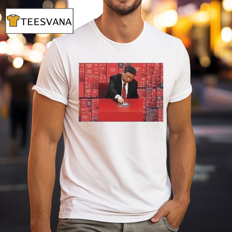 Chaos Xi Jinping Photo T Shirt Chaos Xi Jinping Photo T Shirt