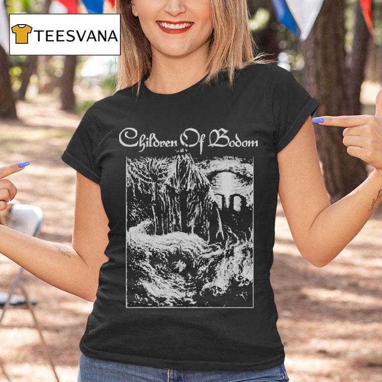 Children Of Bodom Trashed Lost Strungou T Shirt Children Of Bodom Trashed Lost Strungou T Shirt