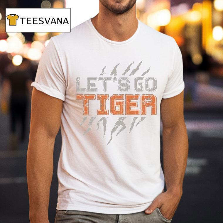 Cincinnati Bengals Let S Go Tiger Block Stripes T Shirt Cincinnati Bengals Let S Go Tiger Block Stripes T Shirt