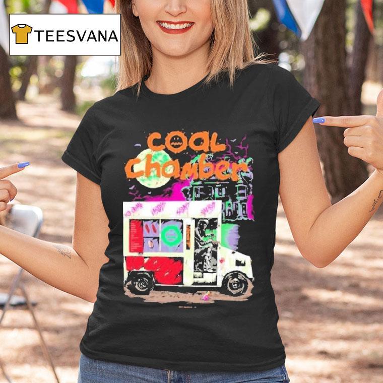 Coal Chamber X Rockabilia Halloween T Shirt Coal Chamber X Rockabilia Halloween T Shirt