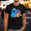 Cookie Monster X Gingerbread Man Monstrous Surprise T Shirt