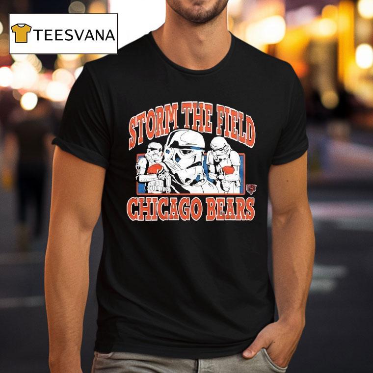 Darth Vader X Chicago Bears Football Storm The Field T Shirt Darth Vader X Chicago Bears Football Storm The Field T Shirt