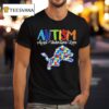 Detroit Lions Autism Accept Understand Love T Shirt