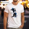 Detroit Lions Super Brown And Spider Gibbs Signature Pose Logo T Shirt