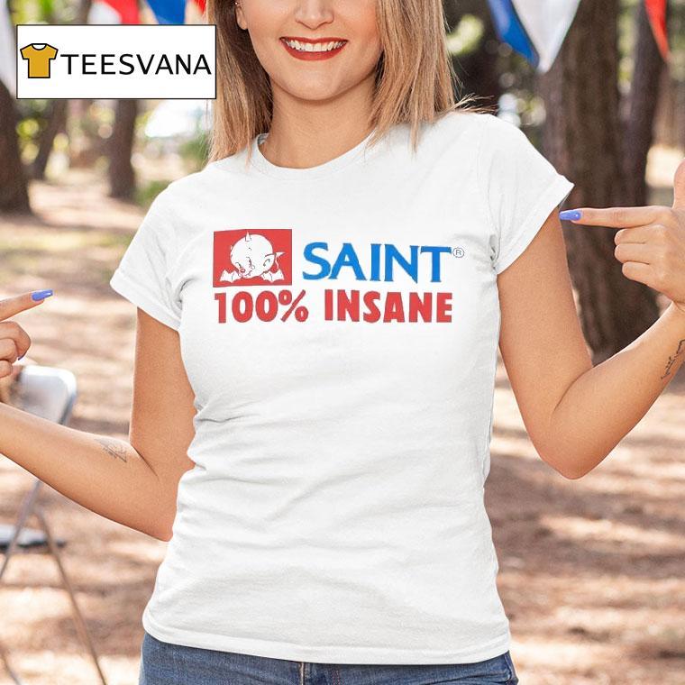 Devil Saint Percent Insane T Shirt Devil Saint Percent Insane T Shirt
