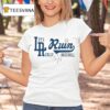 Dodgers La Run Lets Run Really Baseball T Shirt