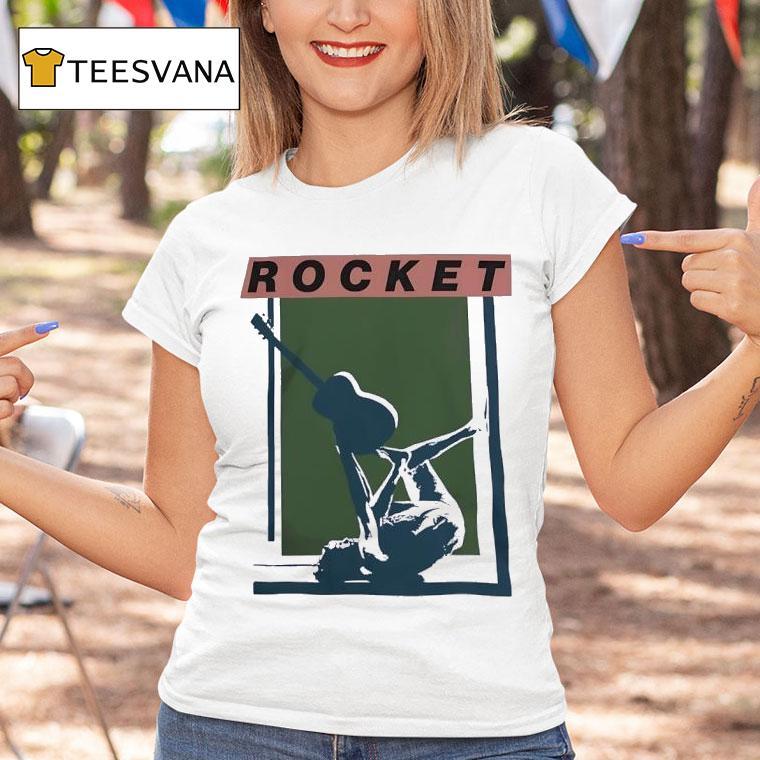 Dominic Fike Rocket Guitar T Shirt Dominic Fike Rocket Guitar T Shirt