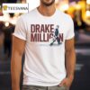 Drake Milligan Silver Guitar Photo T Shirt