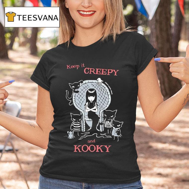 Emily The Strange Keep It Creepy And Kooky T Shirt Emily The Strange Keep It Creepy And Kooky T Shirt