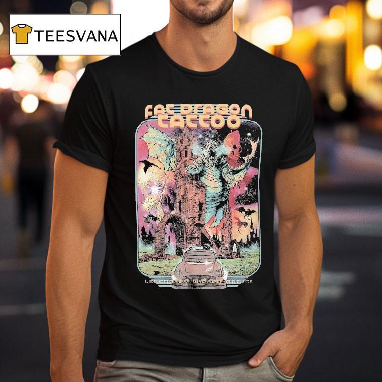 Fat Dragon Tattoo Apocalyptic Nuke T Shirt Fat Dragon Tattoo Apocalyptic Nuke T Shirt