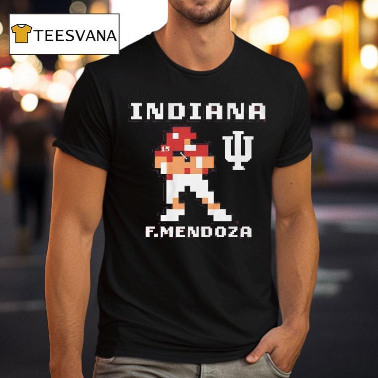 Fernando Mendoza Indiana Hoosiers Football T Shirt Fernando Mendoza Indiana Hoosiers Football T Shirt
