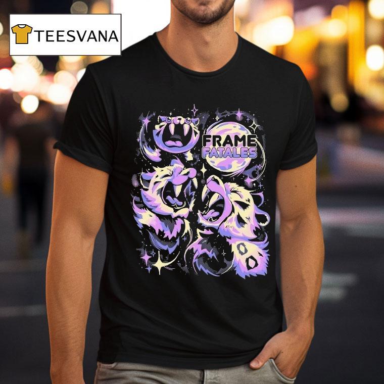 Frame Fatales Games Done Quick Three Faith Moon T Shirt Frame Fatales Games Done Quick Three Faith Moon T Shirt