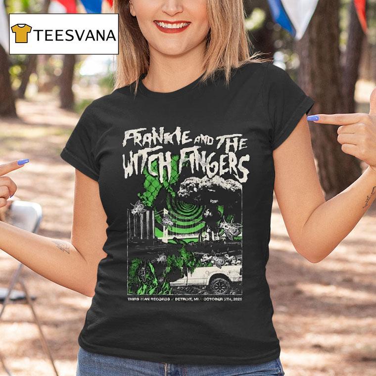 Frankie And The Witch Fingers Third Man Records Cass Corridor On October T Shirt Frankie And The Witch Fingers Third Man Records Cass Corridor On October T Shirt