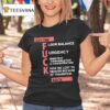 Get The Floor Balance Urgency Consistent Communication Concentration Know We Lost To Denver Because Of Transition T Shirt
