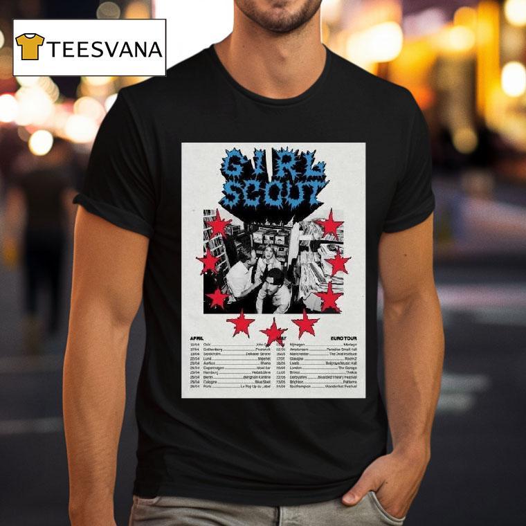 Girl Scout April May Euro Event T Shirt Girl Scout April May Euro Event T Shirt