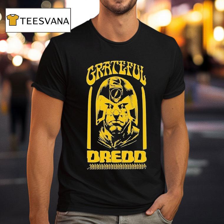 Grateful Dredd Grateful Dead T Shirt Grateful Dredd Grateful Dead T Shirt