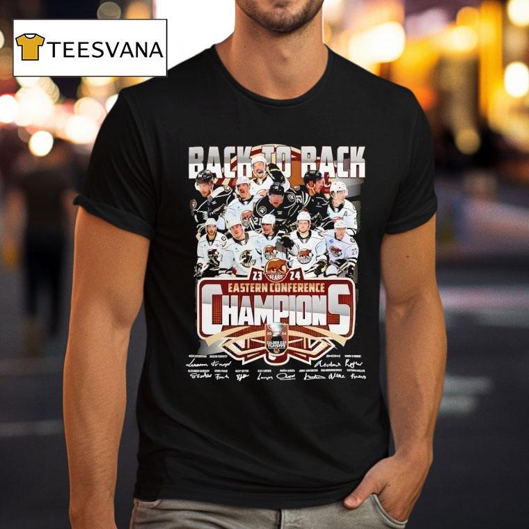 Hershey Bears Eastern Conference Champions Canning Trophy Team T Shirt Hershey Bears Eastern Conference Champions Canning Trophy Team T Shirt