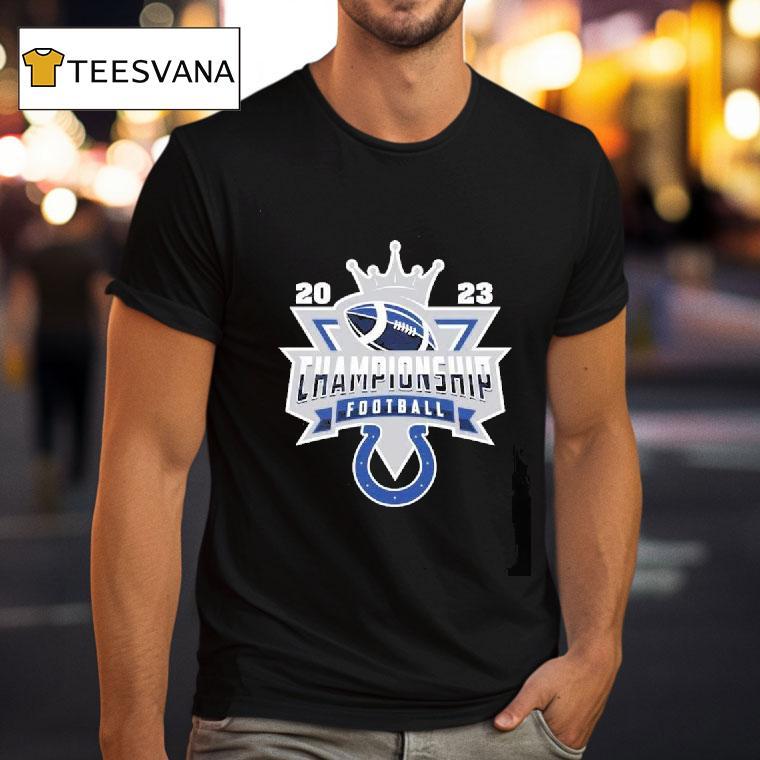 Indianapolis Colts Football Nfl Championship Crown Logo T Shirt Indianapolis Colts Football Nfl Championship Crown Logo T Shirt