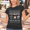 It S The Most Wonderful Dallas Cowboys Houston Astros Dallas Mavericks Time Of The Year Ugly Christmas T Shirt