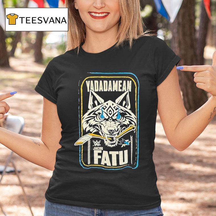 Jacob Fatu X San Jose Sharks Yadadamean T Shirt Jacob Fatu X San Jose Sharks Yadadamean T Shirt