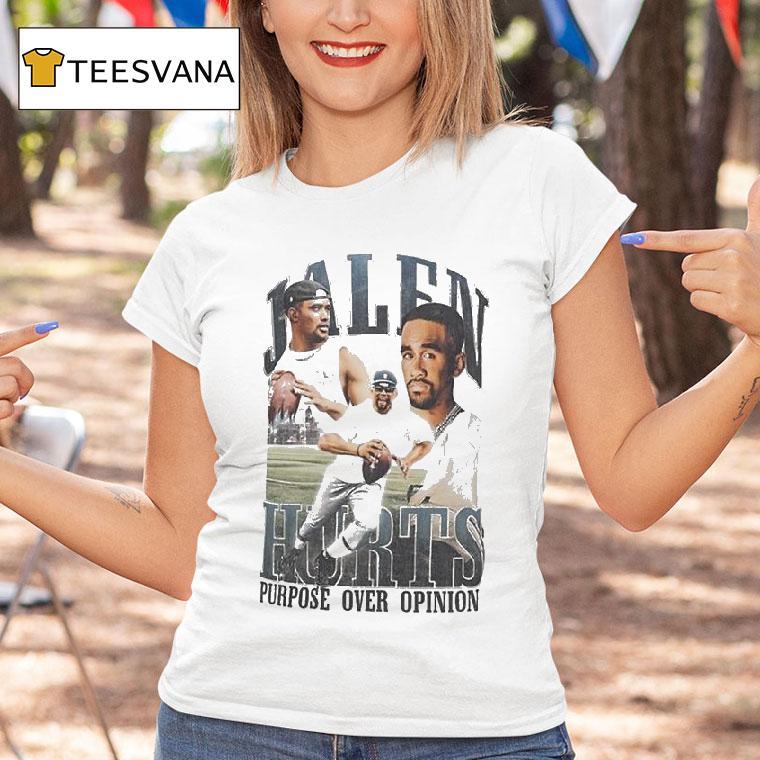 Jalen Hurts Jordan Purpose Over Opinion S T Shirt Jalen Hurts Jordan Purpose Over Opinion S T Shirt