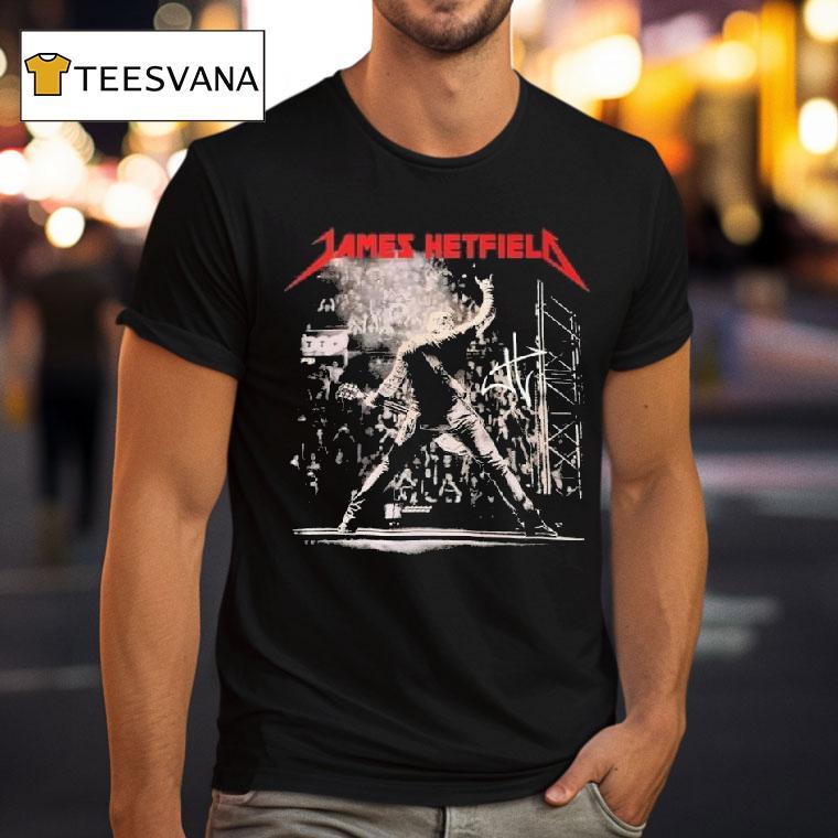 James Hetfield Metallica Sleeveless T Shirt James Hetfield Metallica Sleeveless T Shirt