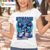 Jaxson Dart And Cam Skattebo Dynamic Duos Planet Euphoria New York Giants T Shirt