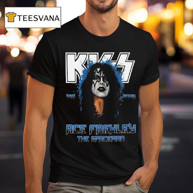 Kiss Ace Frehley The Spaceman T Shirt Kiss Ace Frehley The Spaceman T Shirt