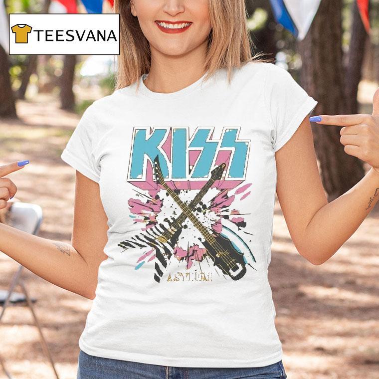 Kiss Asylum Guitars T Shirt Kiss Asylum Guitars T Shirt