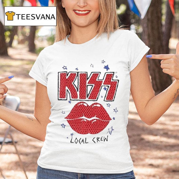 Kiss Local Crew T Shirt Kiss Local Crew T Shirt