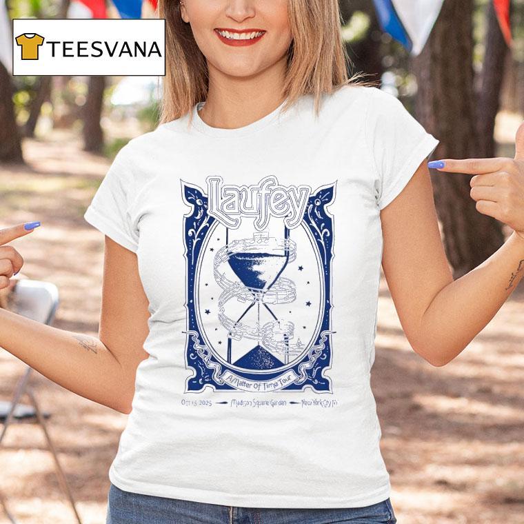 Laufey A Matter Of Time Tour New York Oct T Shirt Laufey A Matter Of Time Tour New York Oct T Shirt