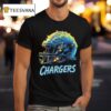 Los Angeles Chargers Nfl Halftone Christmas Helmet Series T Shirt