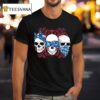 Los Angeles Dodgers Skull Mask T Shirt
