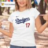 Los Angeles Dodgers X Sevenn Jeonghan Signature T Shirt