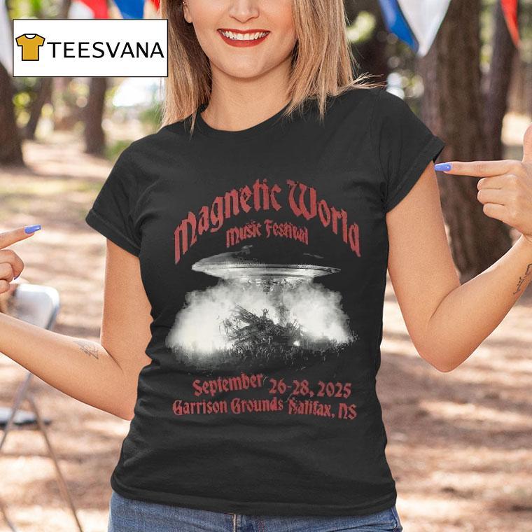 Magnetic World Magnetic World T Shirt Magnetic World Magnetic World T Shirt