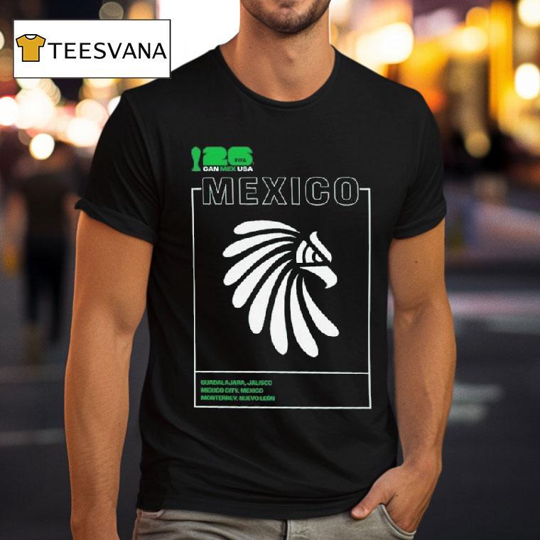 Mexico Fifa World Cup Host Graphic Logo T Shirt Mexico Fifa World Cup Host Graphic Logo T Shirt