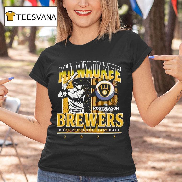 Milwaukee Brewers Brewers Major League Baseball T Shirt Milwaukee Brewers Brewers Major League Baseball T Shirt