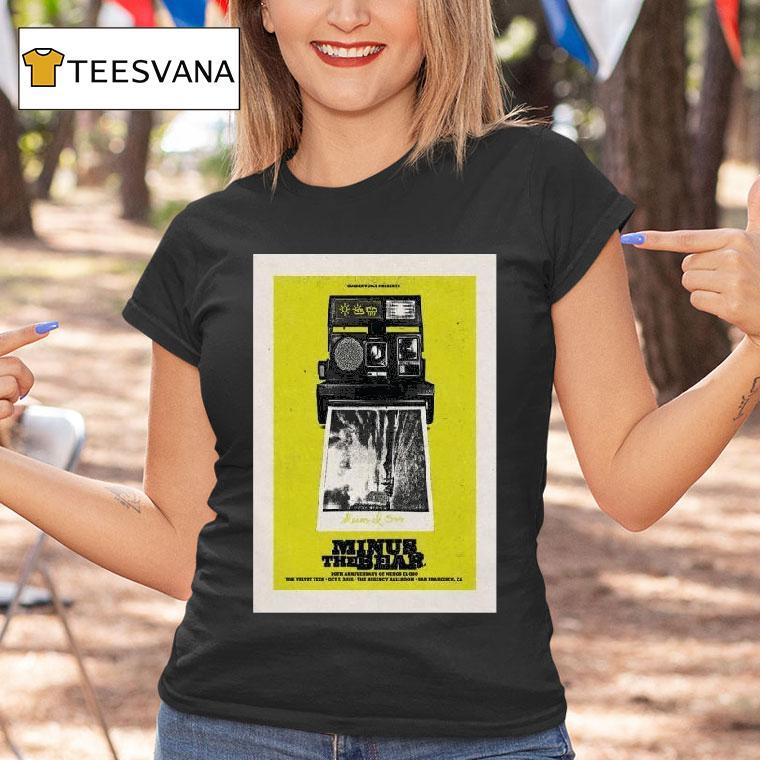 Minus The Bear October San Francisco T Shirt Minus The Bear October San Francisco T Shirt