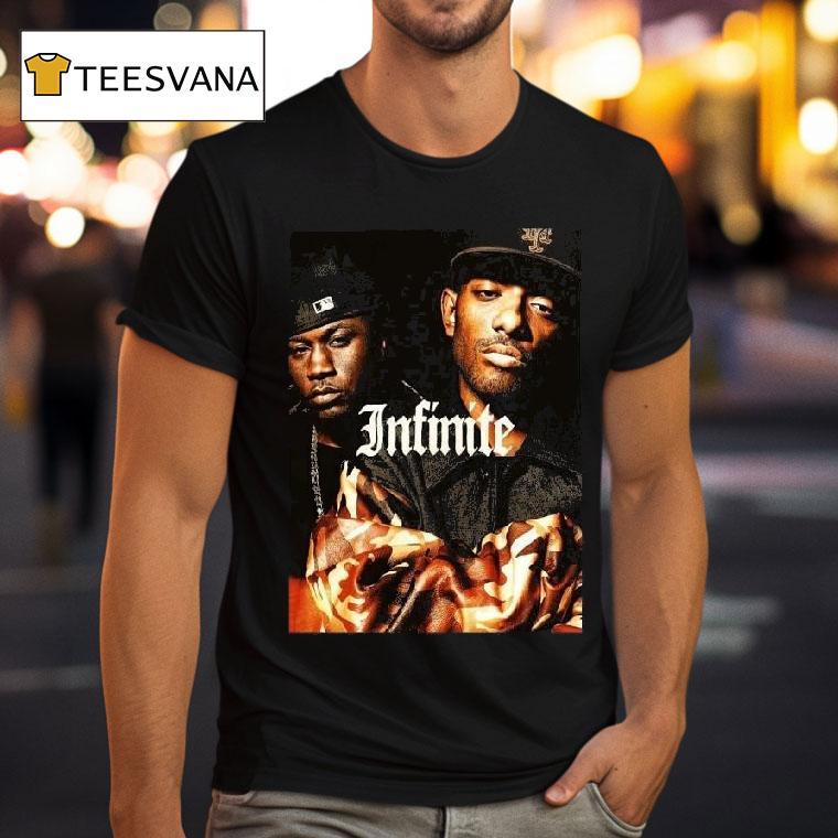 Mobb Deep Infinite Album Cover T Shirt Mobb Deep Infinite Album Cover T Shirt