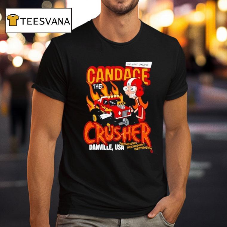 Monster Trucks Candace The Crusher Show T Shirt Monster Trucks Candace The Crusher Show T Shirt