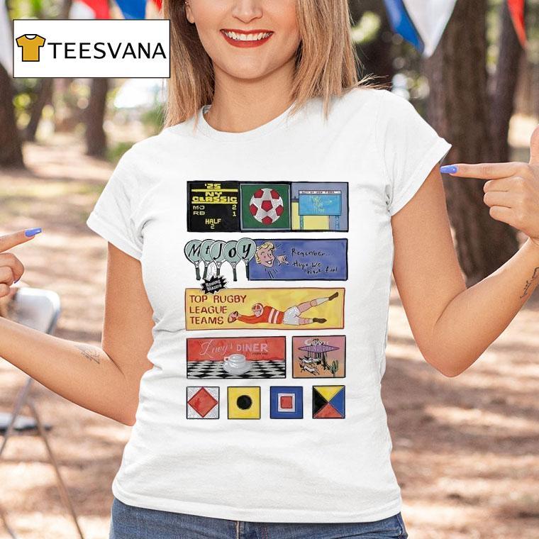 Mt Joy Top Rugby League Teams T Shirt Mt Joy Top Rugby League Teams T Shirt