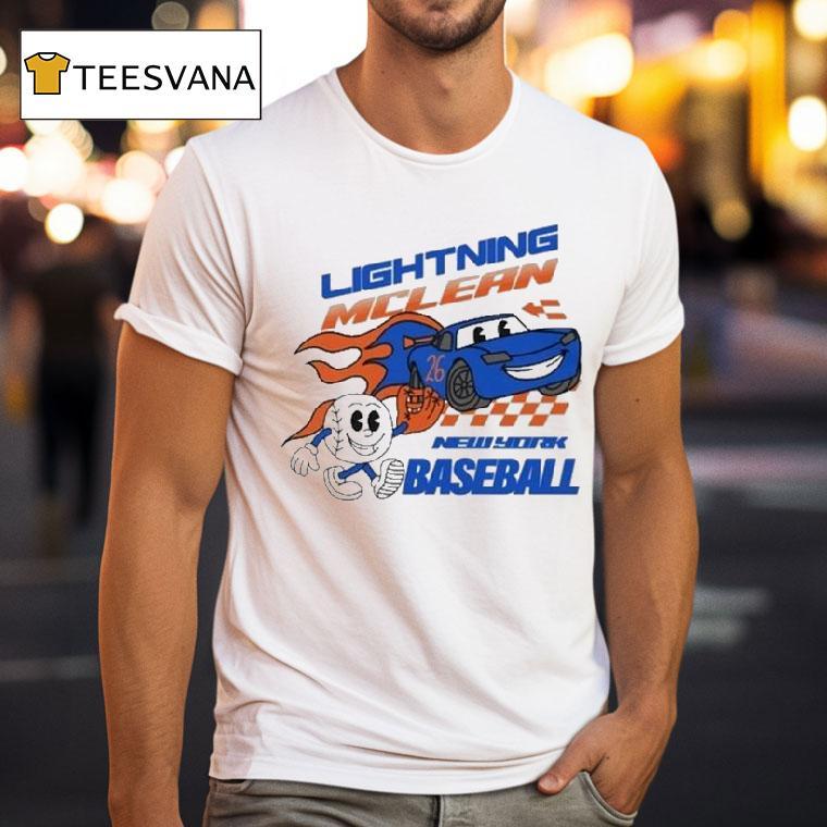 New York Mets Nolan Mclean Cars T Shirt New York Mets Nolan Mclean Cars T Shirt